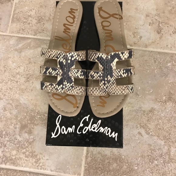 sam edelman snake sandals